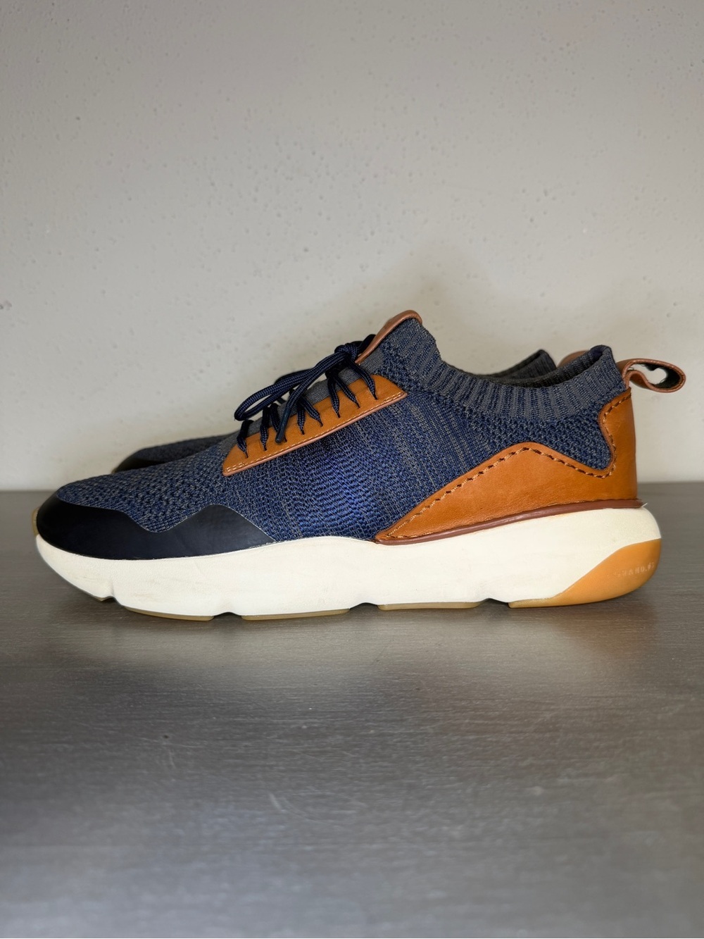 Cole Haan Mens Crosscourt Stitchlite Navy Zerogrand Sneaker C29385 Sz 10.5M - Picture 3 of 11